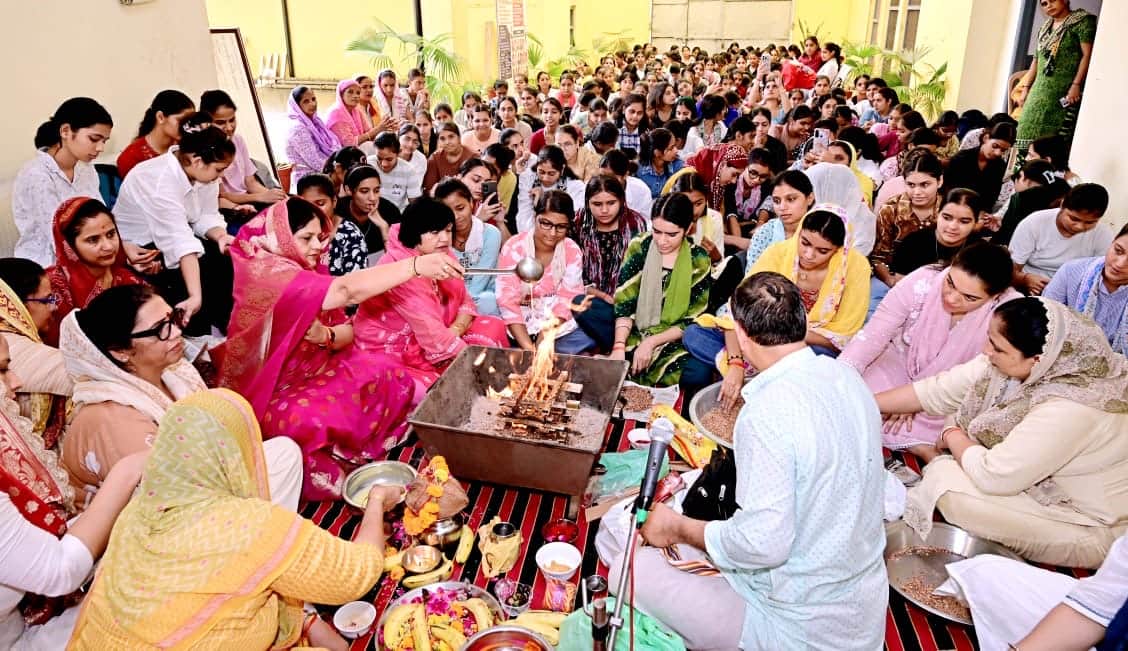 Commencement of the new academic session at Tikaram Kanya Mahavidyalaya