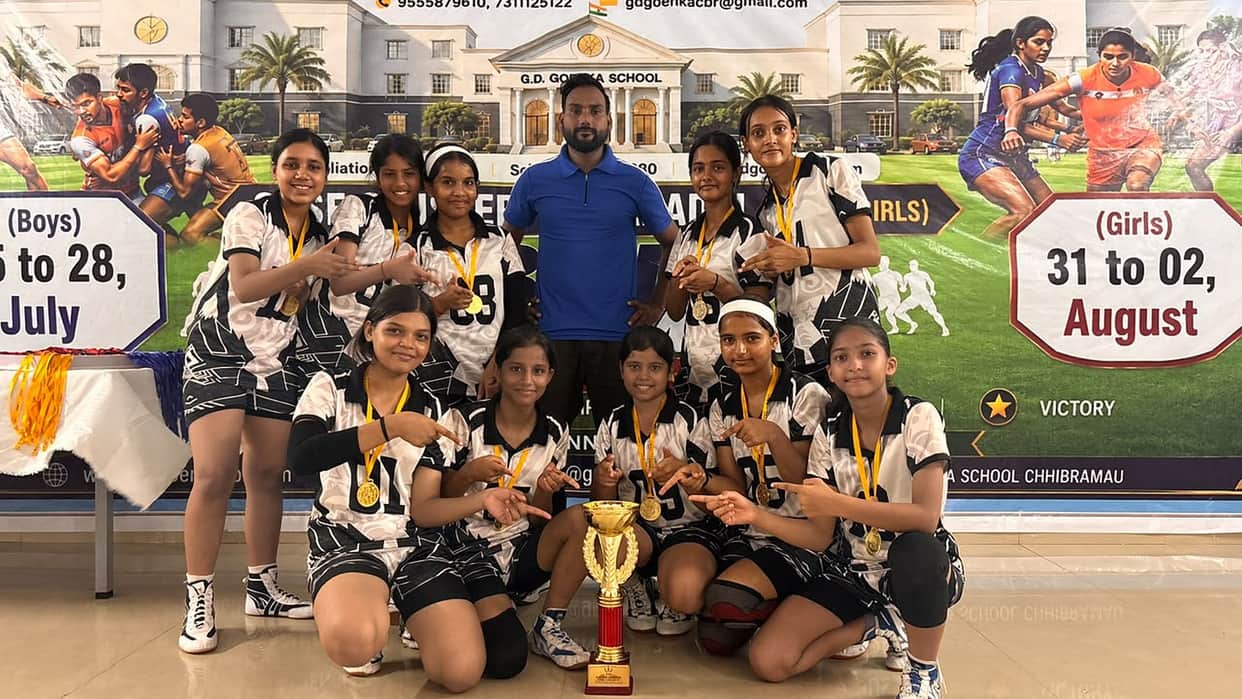 Jaipuria's daughters become CBSE Cluster champions.