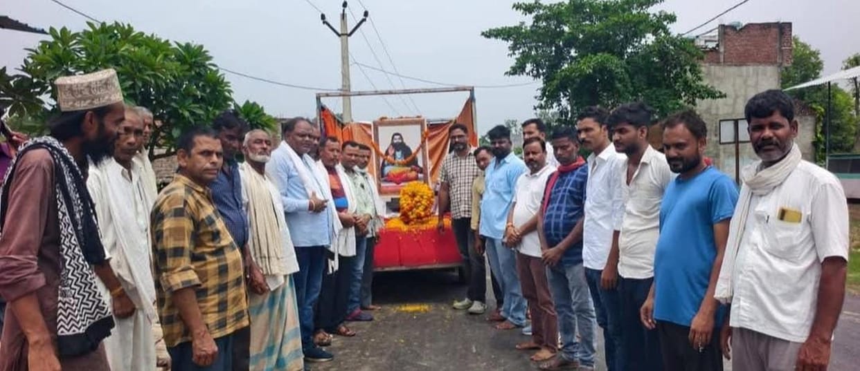 BJP organized a 'Kalash Vandan Yatra'.