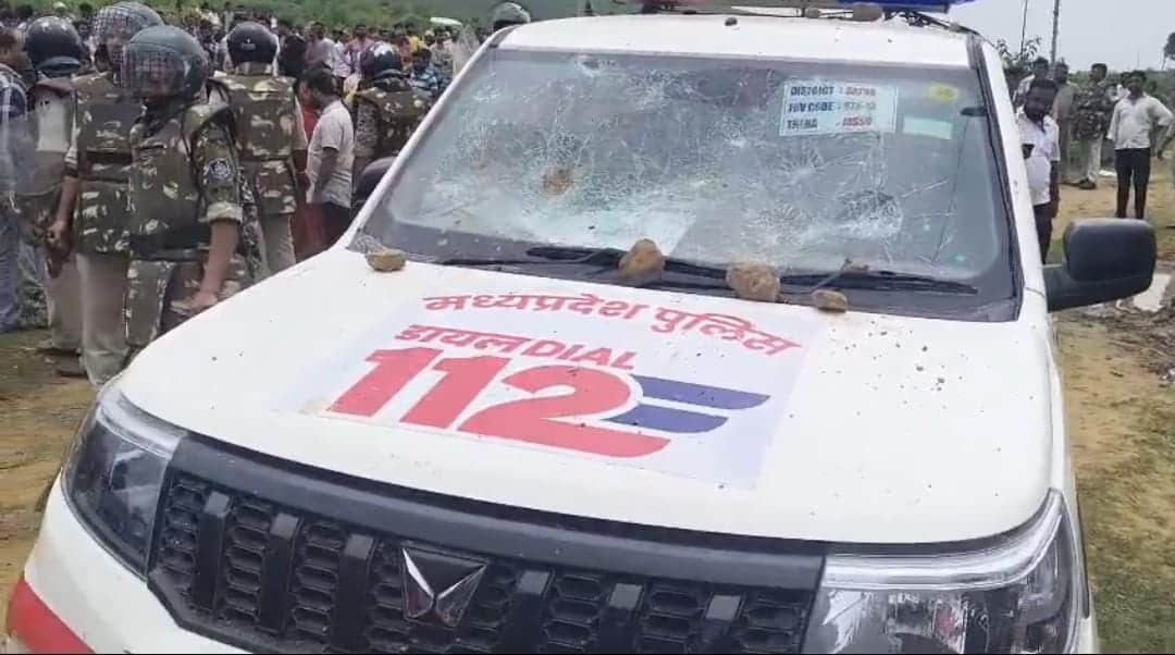 Youth's body found in a sack; village erupts in outrage over suspected murder; police pelted with stones