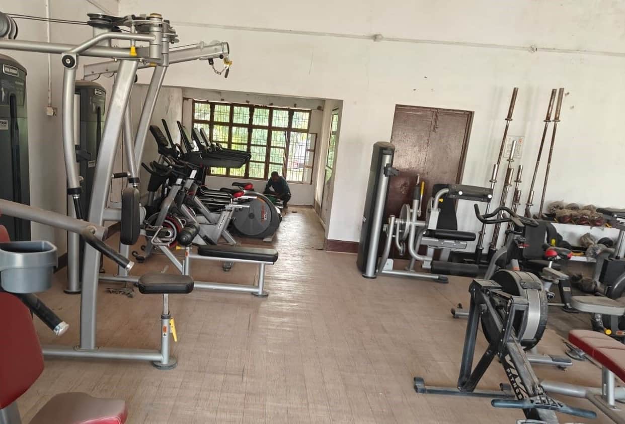 Youth will improve their health in the gym of the stadium complex
