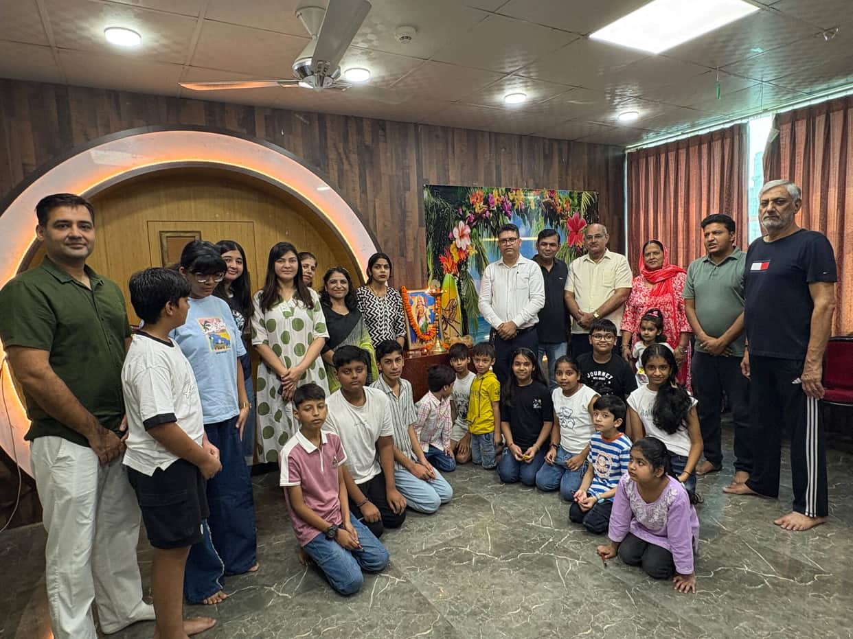 Special emphasis on the all-round development of children at the 'Bal Sanskar' camp.