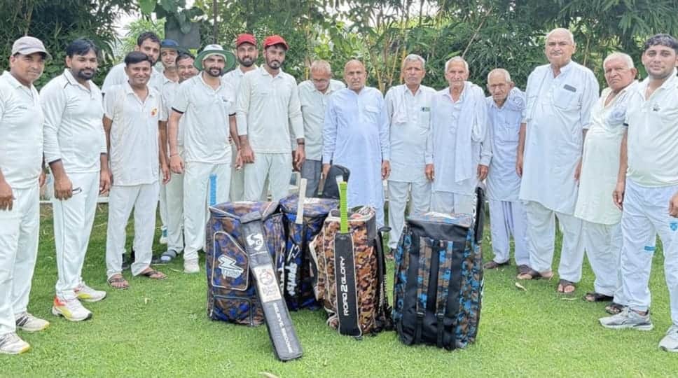 Bajana Kalan team victorious thanks to Pradeep's century.