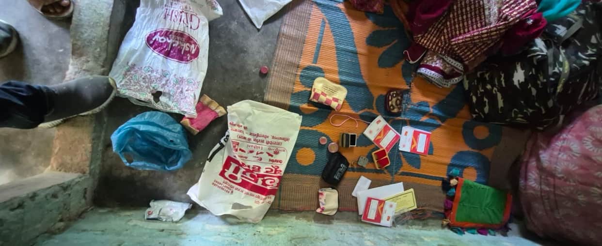 Thieves broke into four houses and made off with jewelry.
