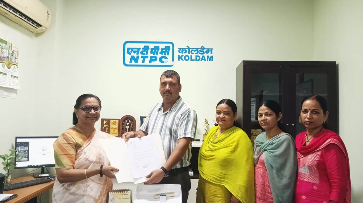 Barmana Panchayat met with NTPC management and submitted a 10-point charter of demands.