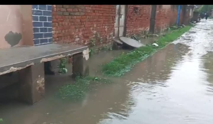 Rain wreaks havoc; homes and courtyards waterlogged
