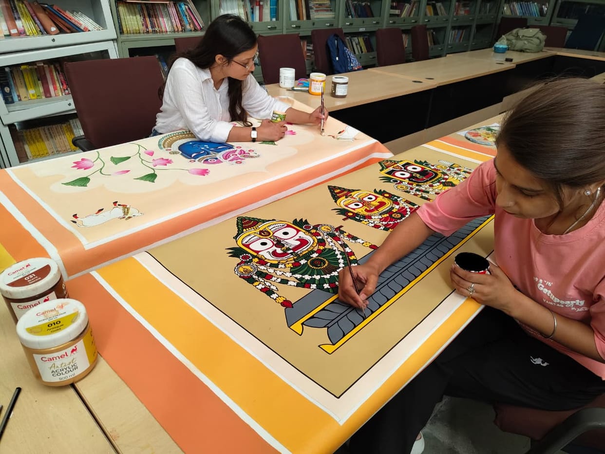 Sri Krishna Museum is giving a new artistic look to the miniature gallery