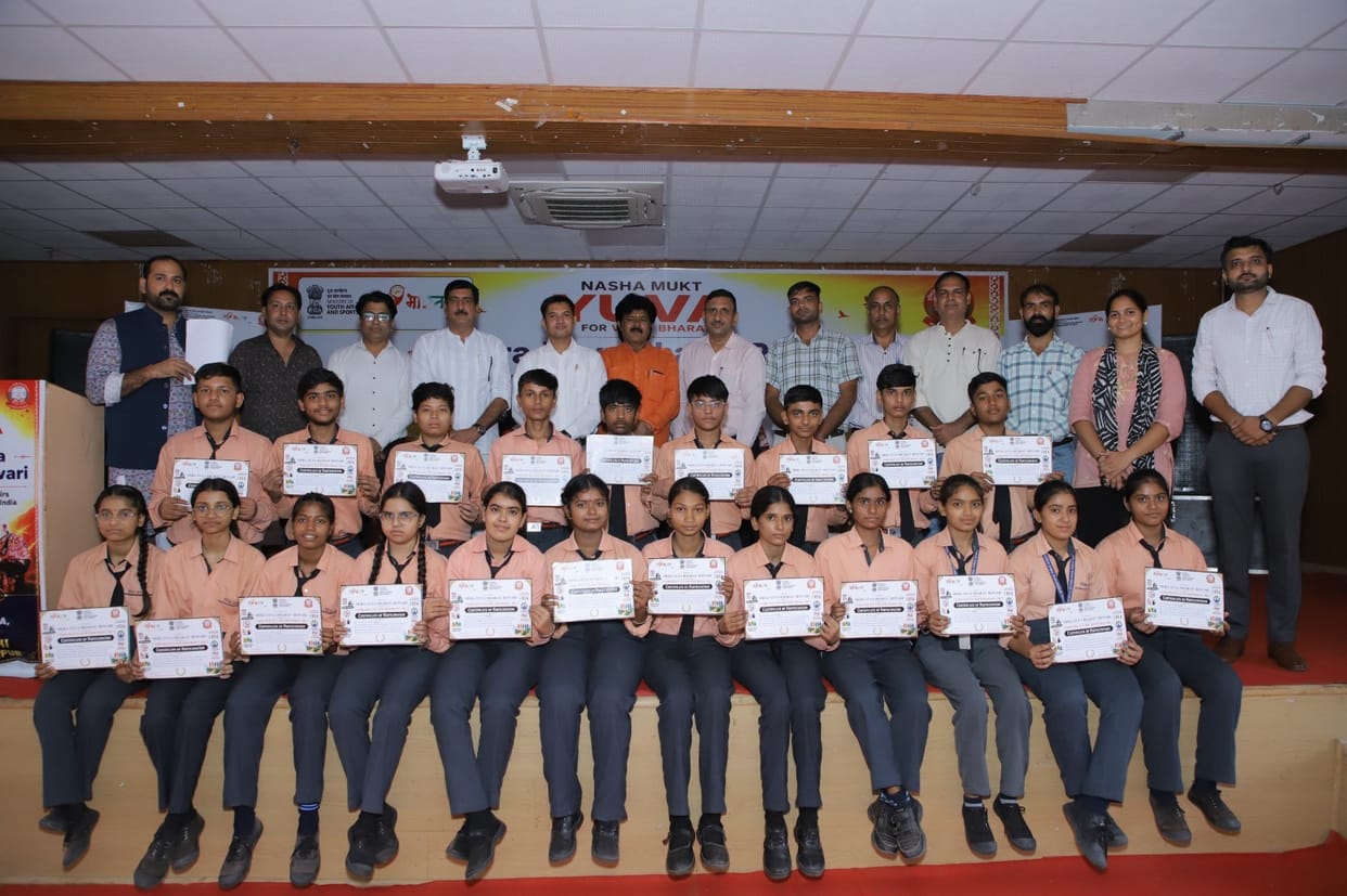 Youth showcased their talent in the 'Drug-Free Youth Campaign'.