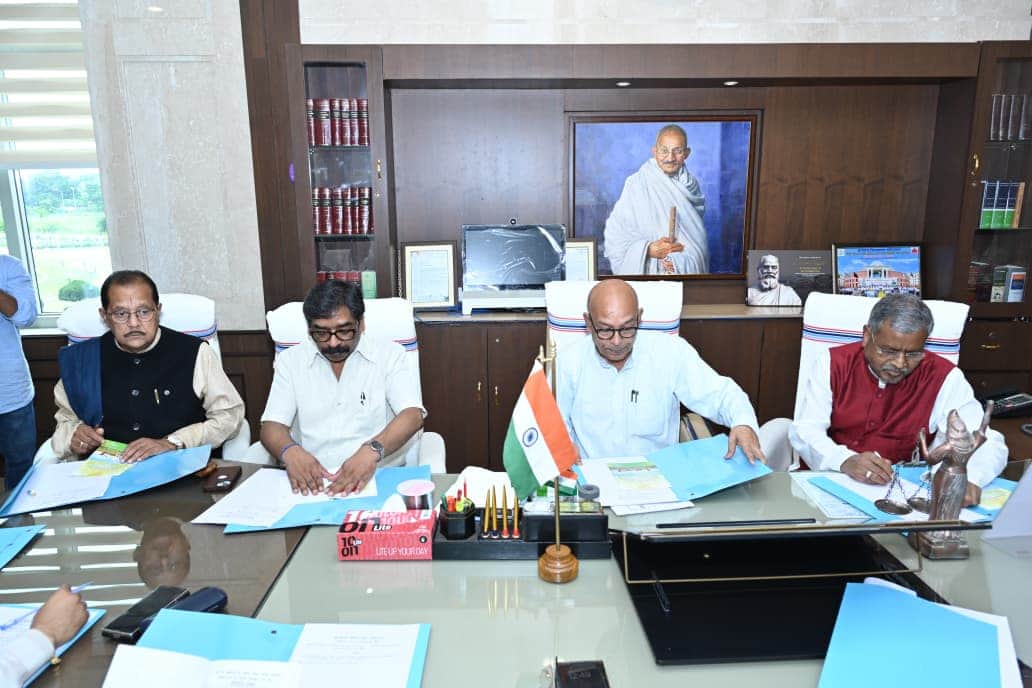 jharkhand assembly monsoon session all party meeting rabindra nath mahato hemant soren 6 august 2026