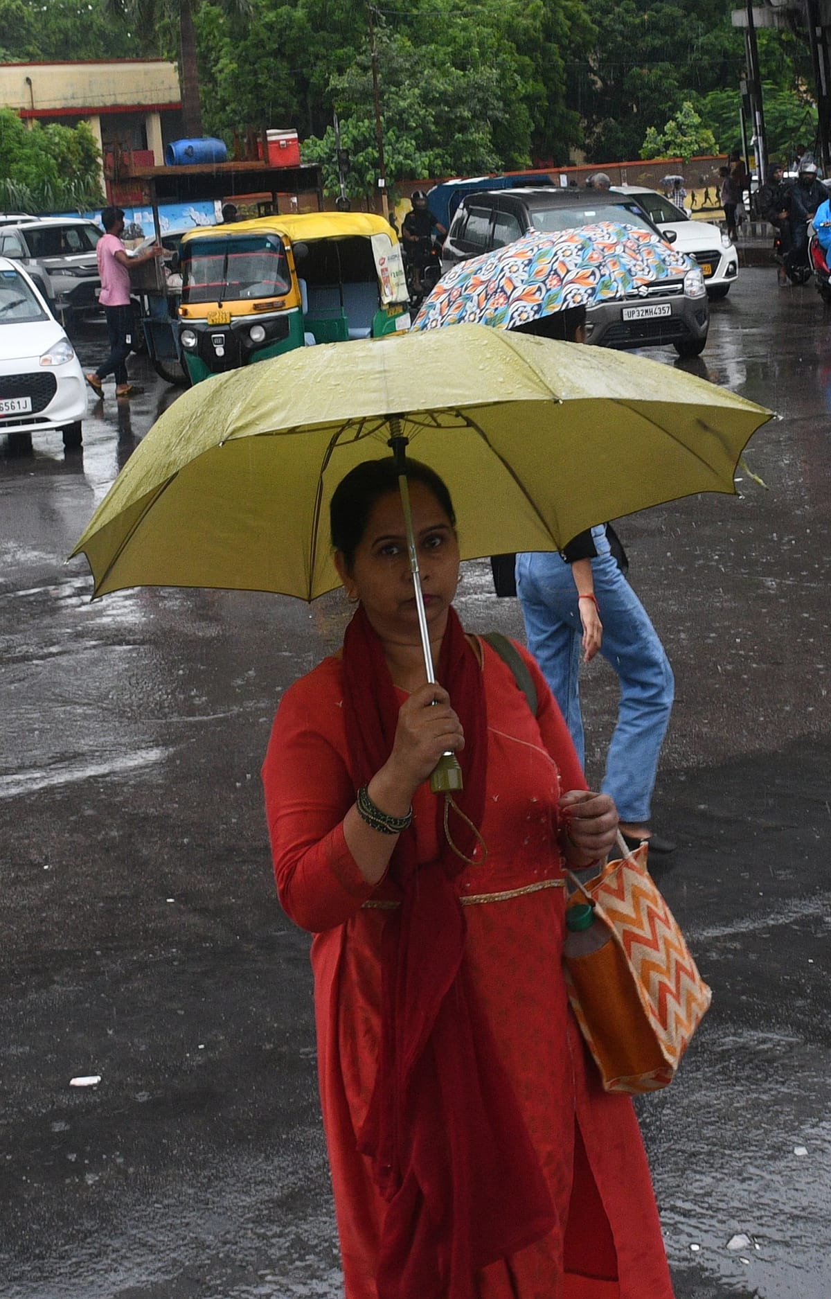 Lucknow News: 66.6 मिमी. बारिश से सुहाना हुआ मौसम