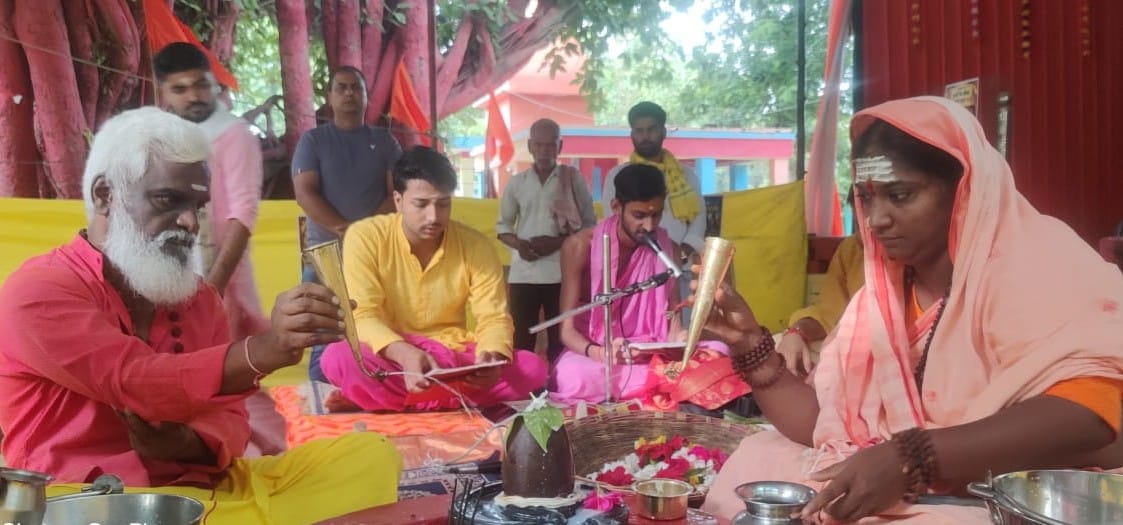Grand adornment of Mahadev, one of the twelve Jyotirlingas.
