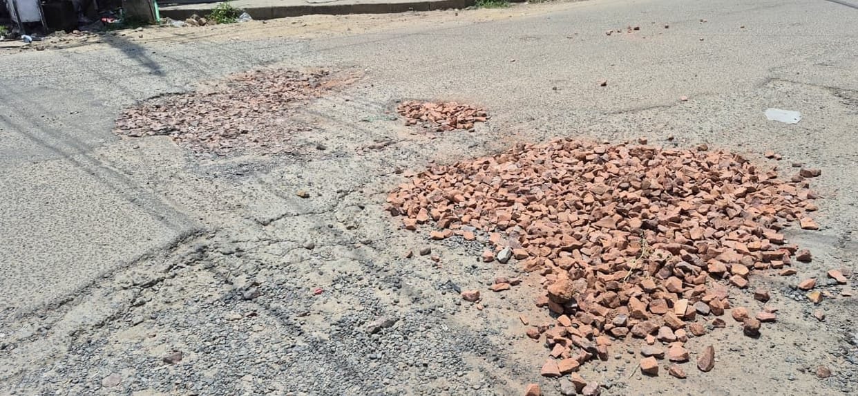 Department busy filling potholes; commuters to get relief