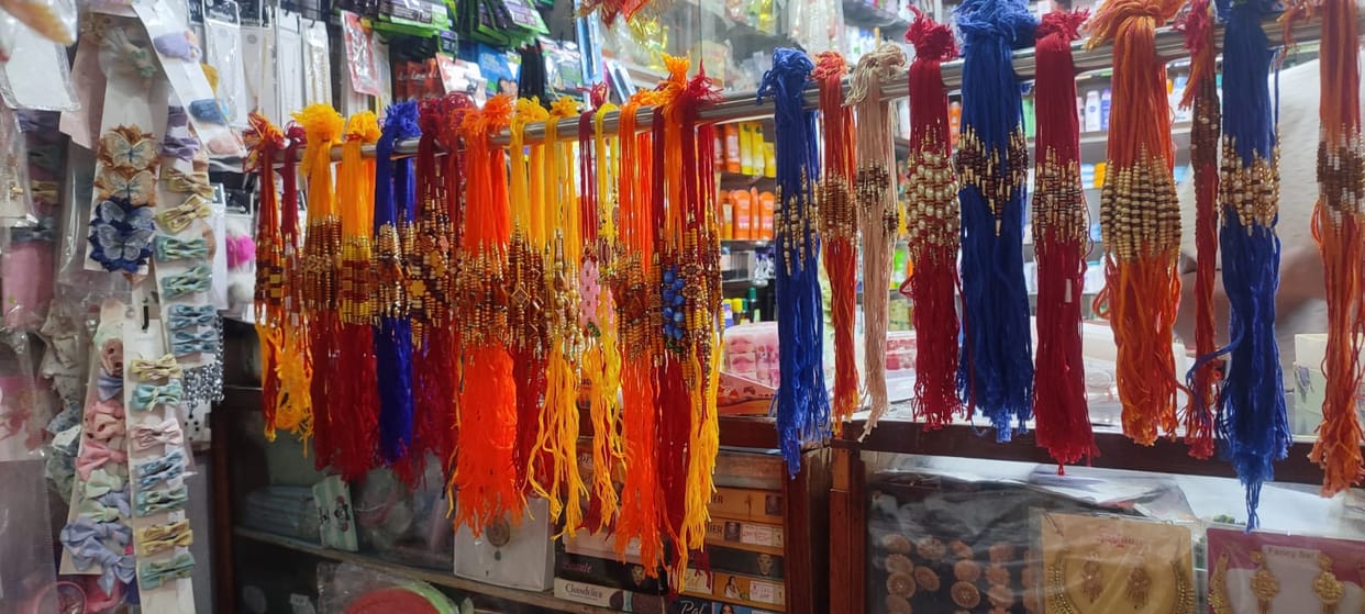 Markets are set to be decorated for Rakshabandhan, with sales booming.