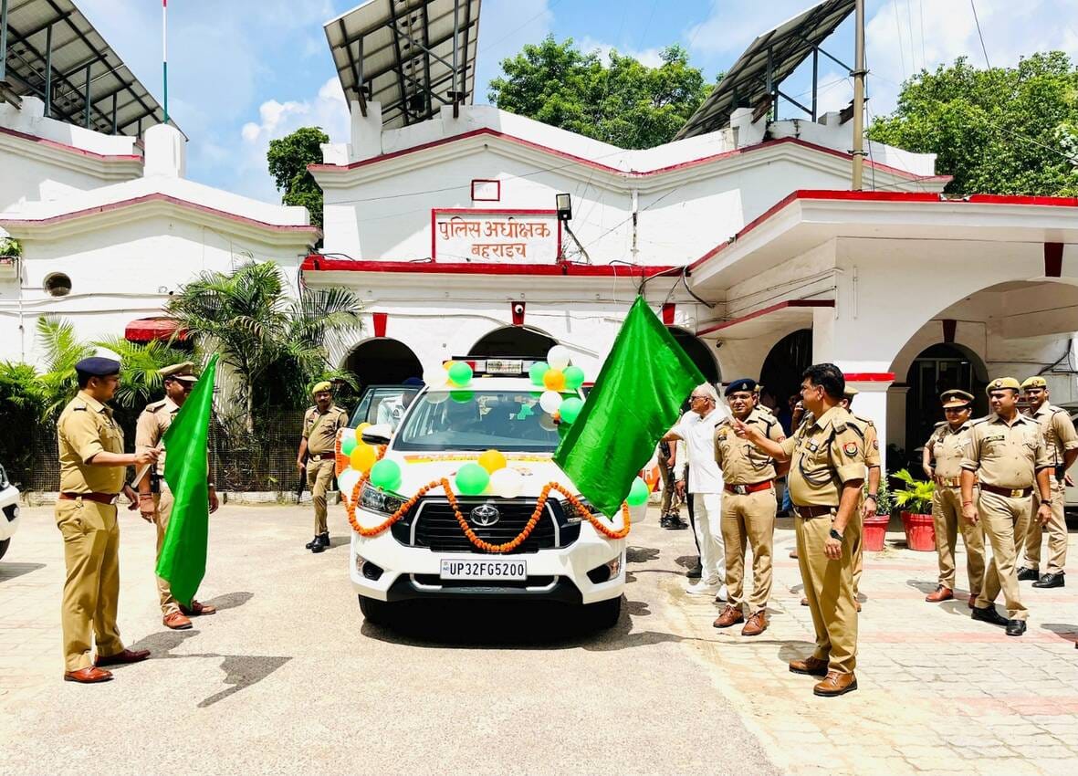 Bahraich News: बहराइच को मिला इंटरसेप्टर वाहन, बढ़ेगी निगरानी