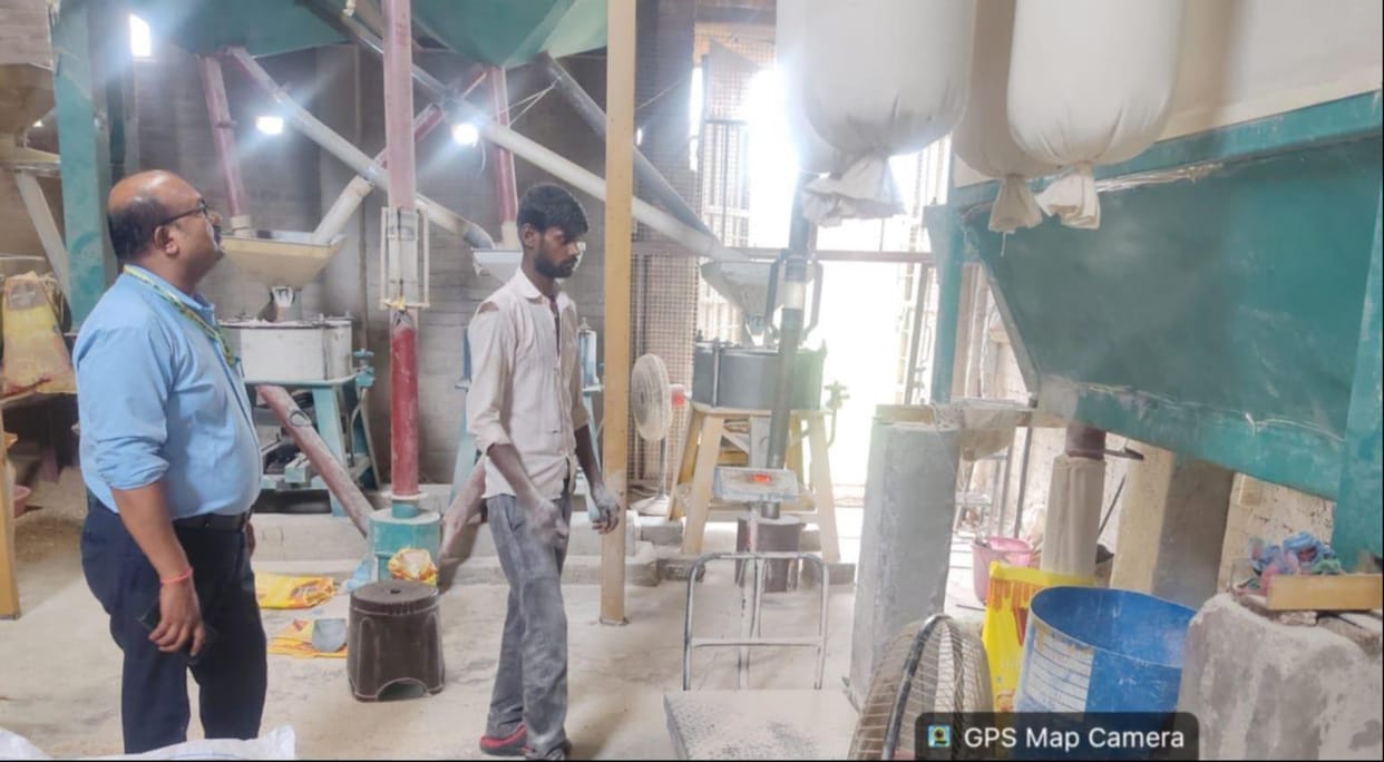 Unlicensed flour mill shut down