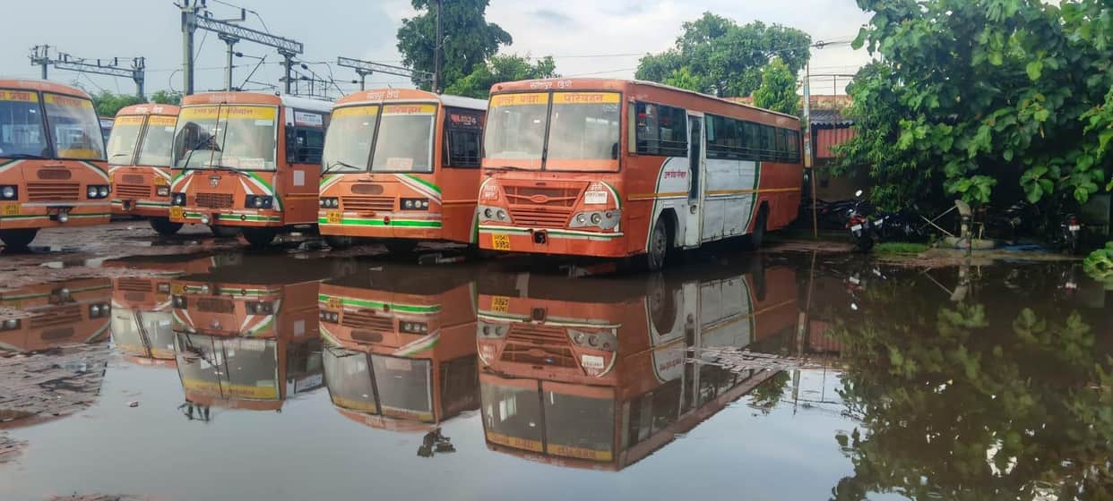 Relief from rain, trouble due to waterlogging