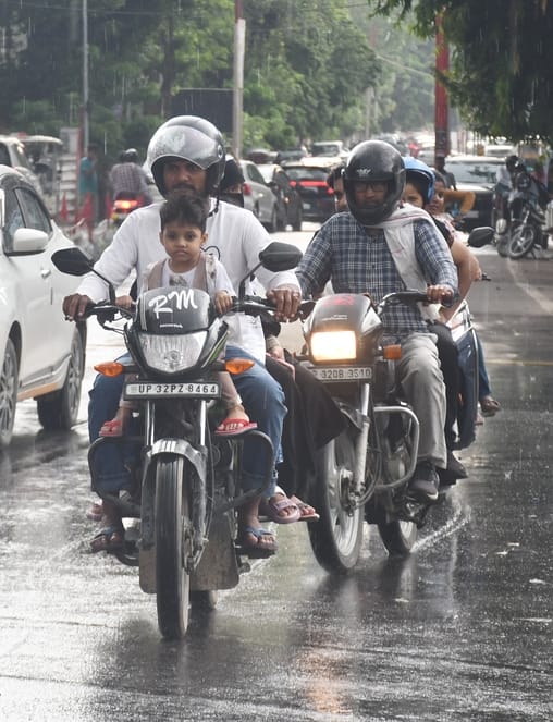 Rain and cool winds bring relief