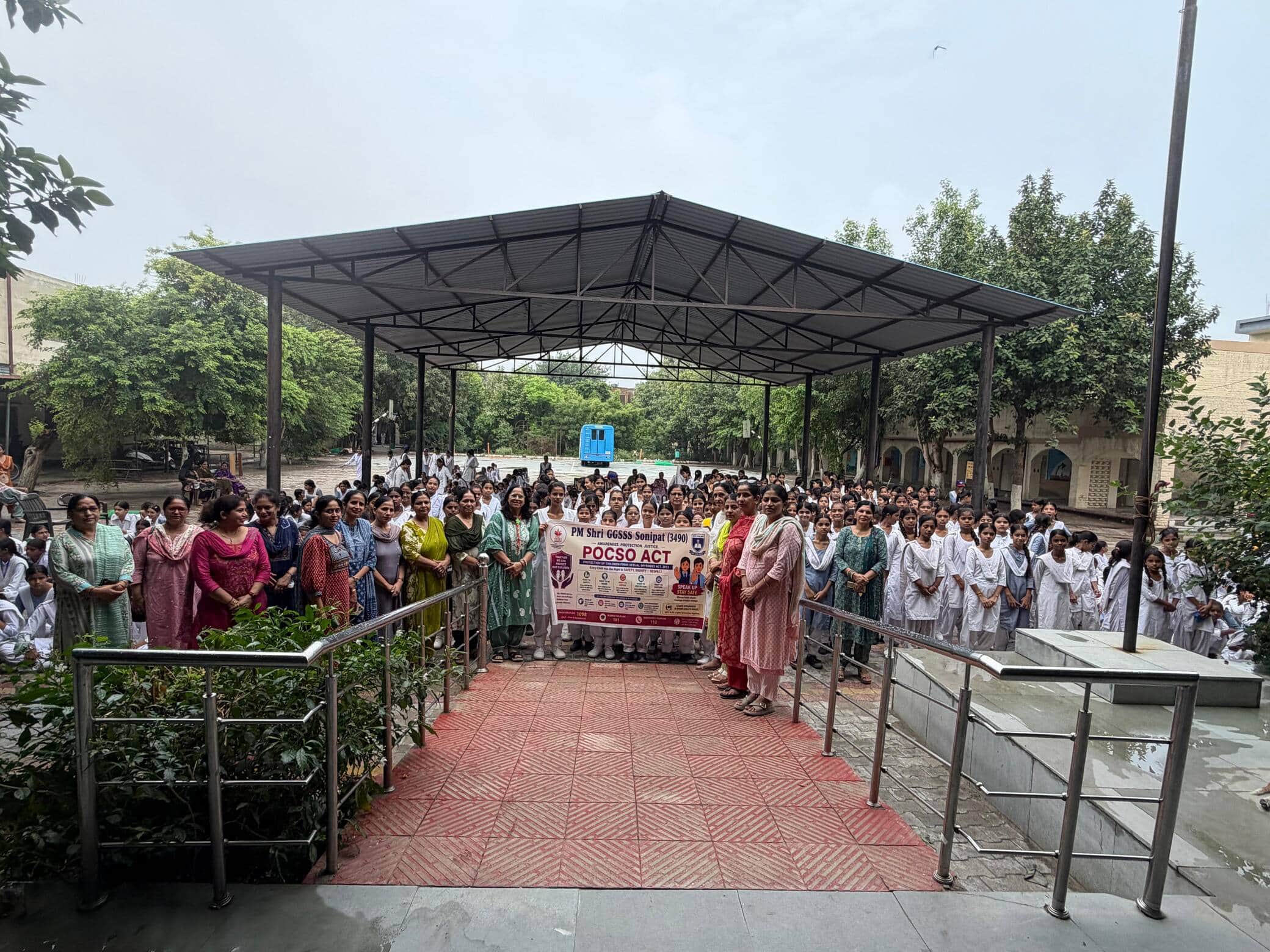फोटो : सोनीपत के पीएम श्री राजकीय कन्या वरिष्ठ माध्यमिक विद्यालय, मुरथल में में पॉक्सो एक्ट पर 