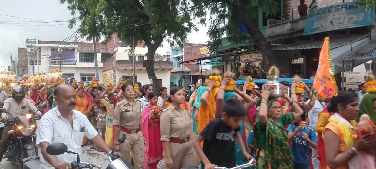 A Kalash procession was held on Guru Ravidas Jayanti, conveying a message of harmony