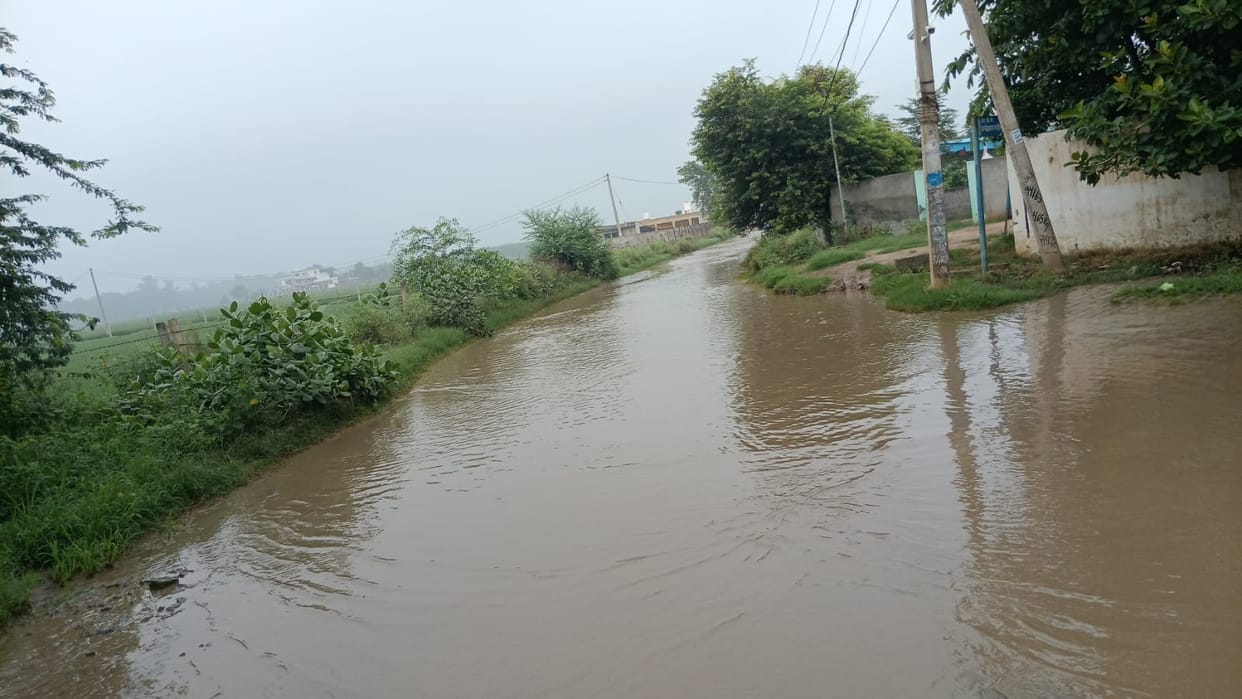 People in Badalgarh village troubled by wastewater