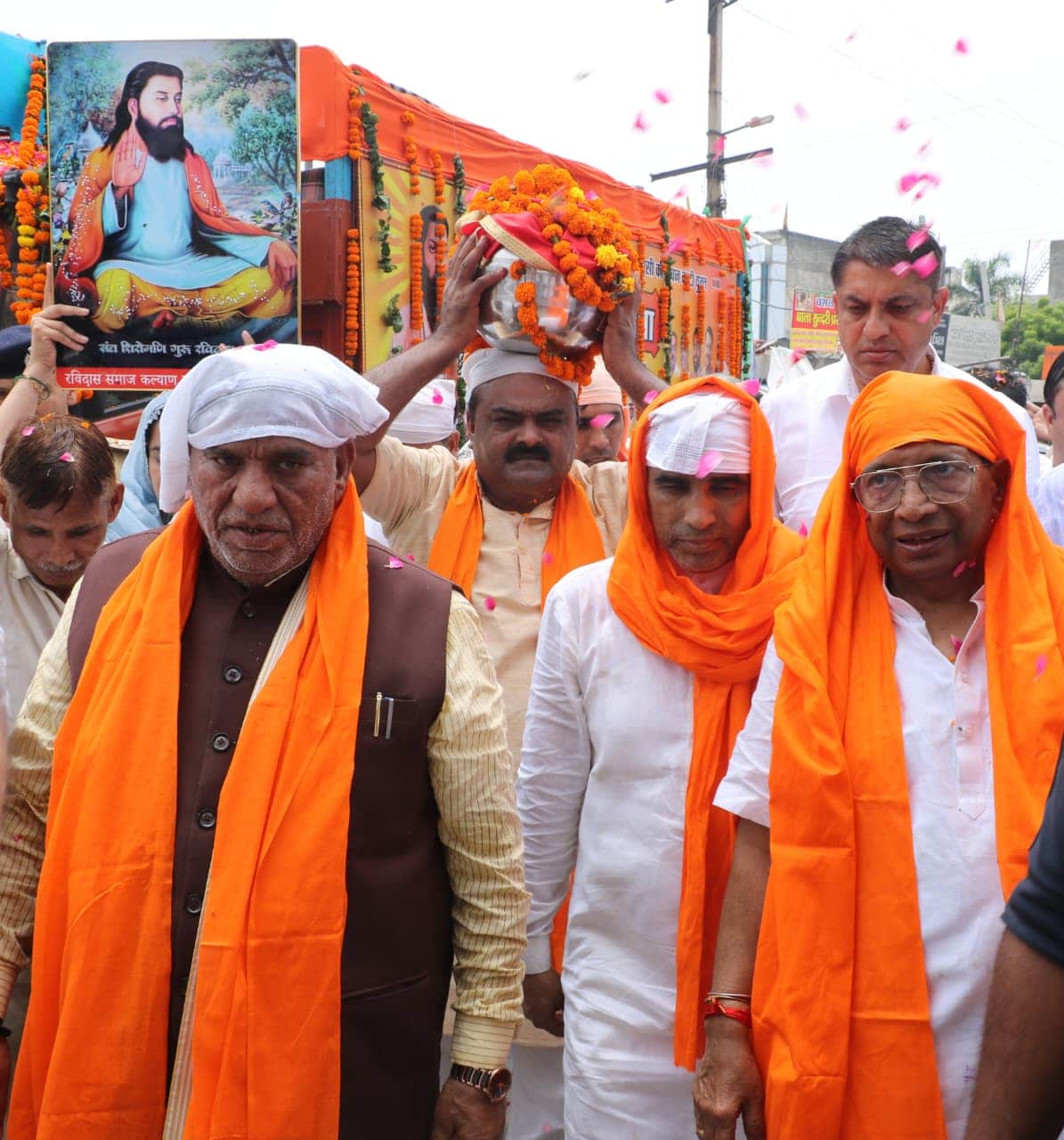 The Kalash Yatra conveyed a message of harmony and equality.