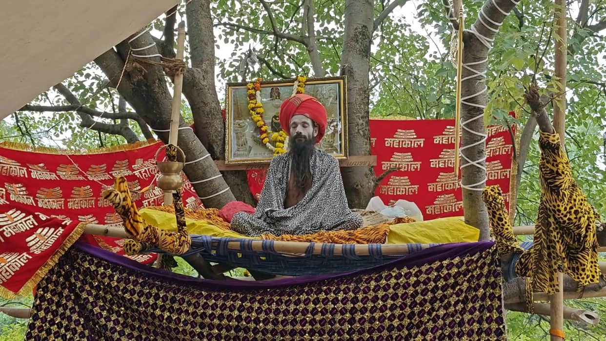 Tiger Baba's 4-Month Tree Hut Tapasya in Ujjain: No Roof, Only Devotion