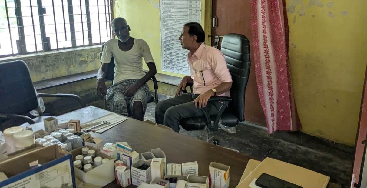 At the CHC, neither was the registration slip issued on time nor was a doctor available; patients were left in distress
