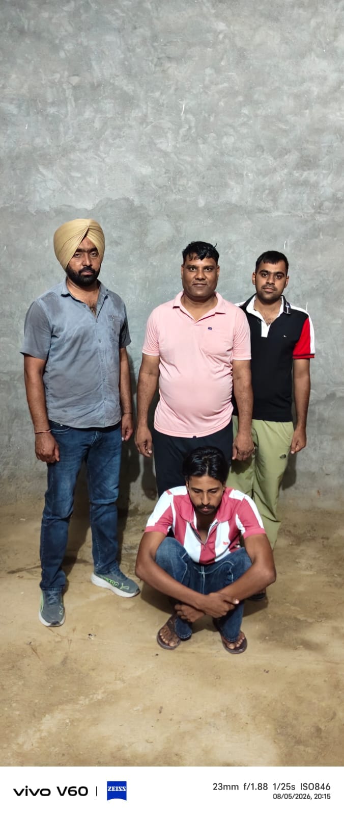 accuse of firing arrested