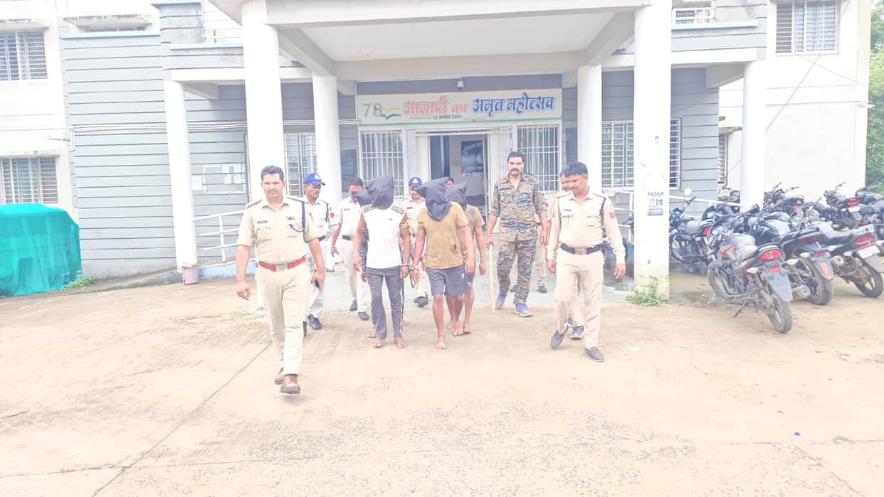 Abduction and  All four accused, including the brother-in-law, arrested; police paraded them