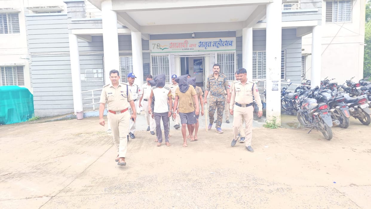 Abduction and  All four accused, including the brother-in-law, arrested; police paraded them