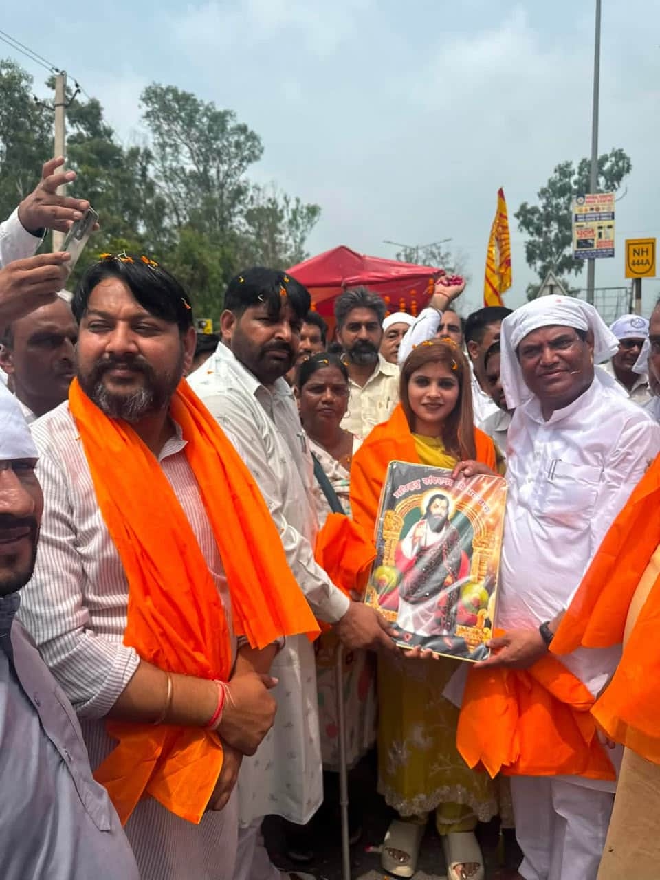 Kalash Vandan Yatra reached Mulana, grand welcome