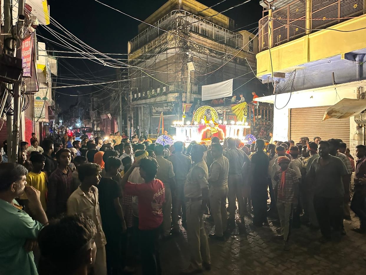 Uproar over insistence on taking the Kanwar Yatra via an alternative route instead of the designated one.