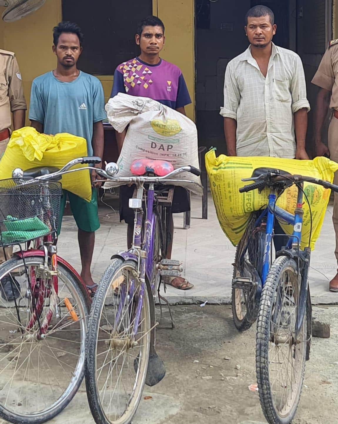 Illegal urea being transported from India to Nepal seized