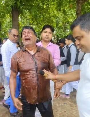 No salary for two months; attendant attempts self-immolation.