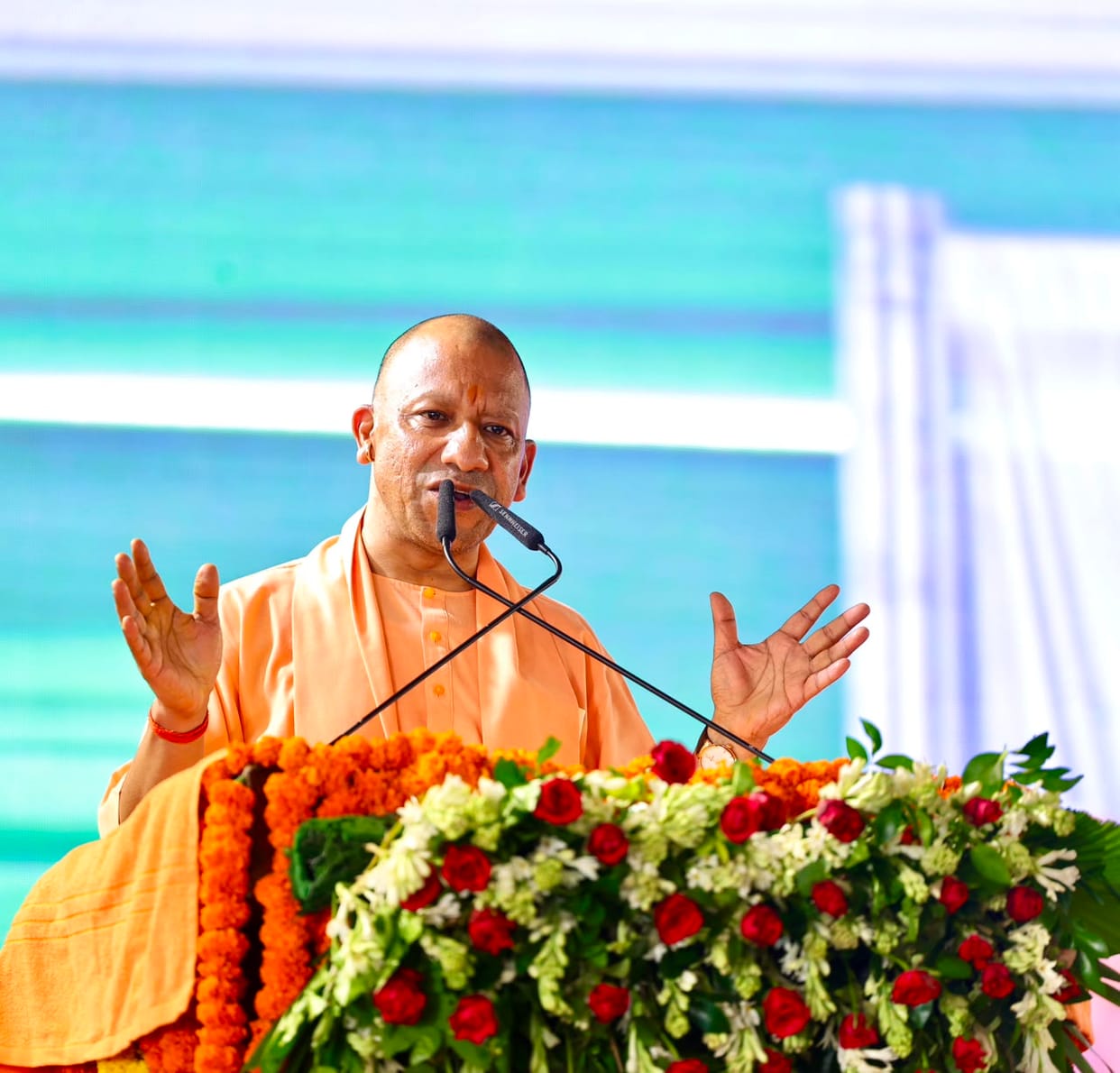 Ambedkarnagar will become a new center of development and religious tourism: Yogi