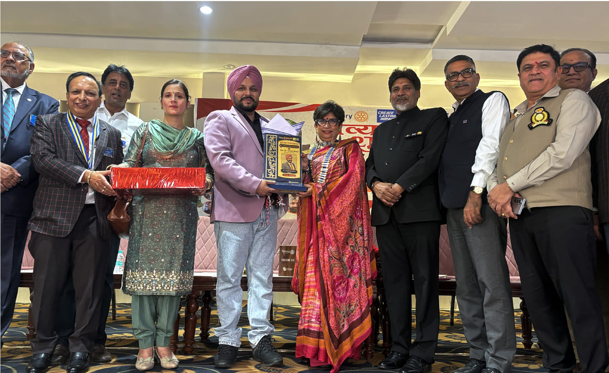 Dr. Satish Mittal becomes President of Rotary Club Cheeka.