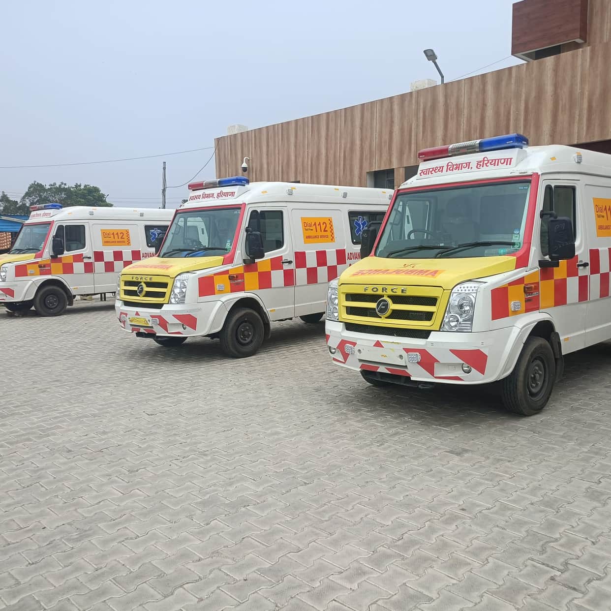 Three new ALS ambulances to hit the road today; critically ill patients to get major relief.