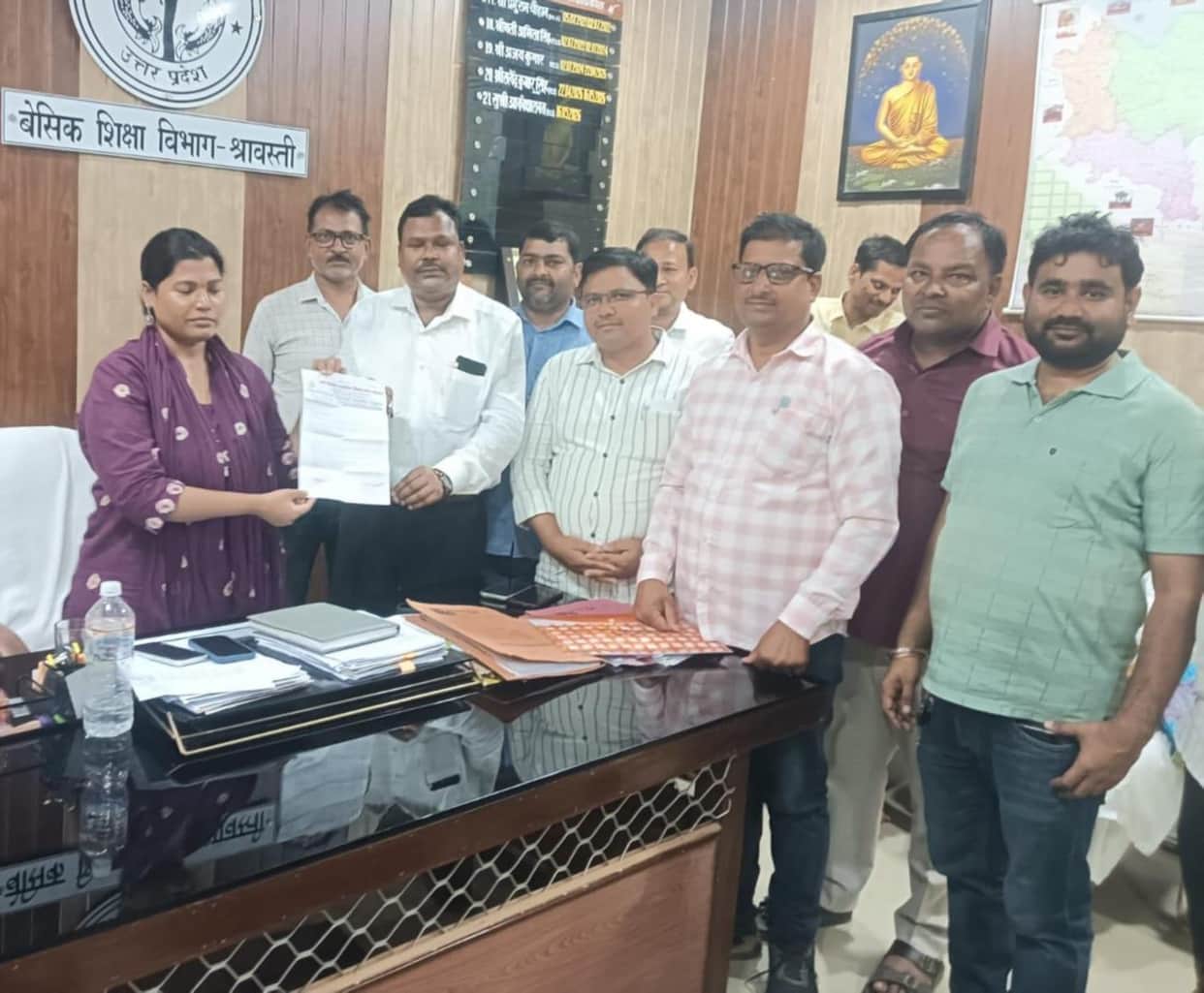 Teachers submitted a memorandum to the BSA.