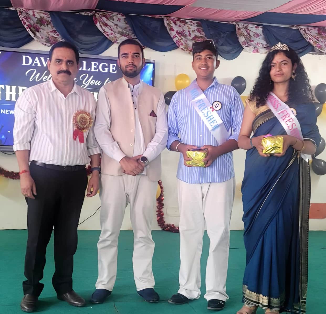 Welcome to new students at DAV College, Kotkhai