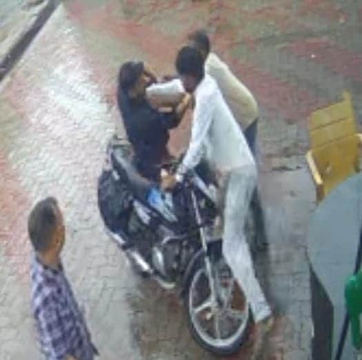 Video of petrol pump salesman being assaulted goes viral