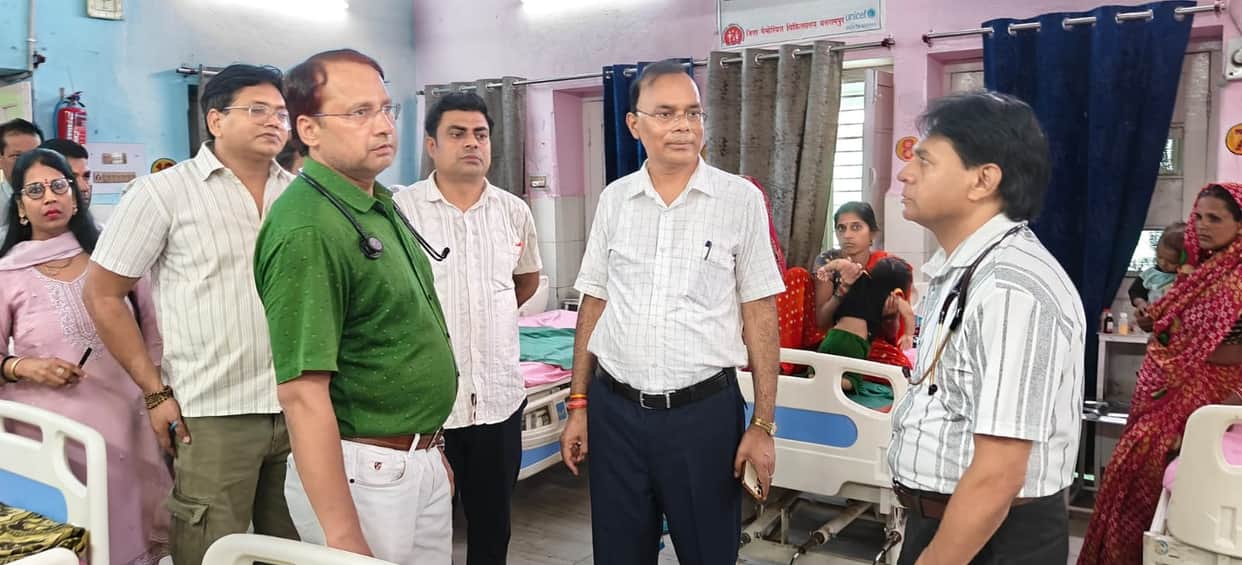 Health Department on alert regarding Deputy CM's visit