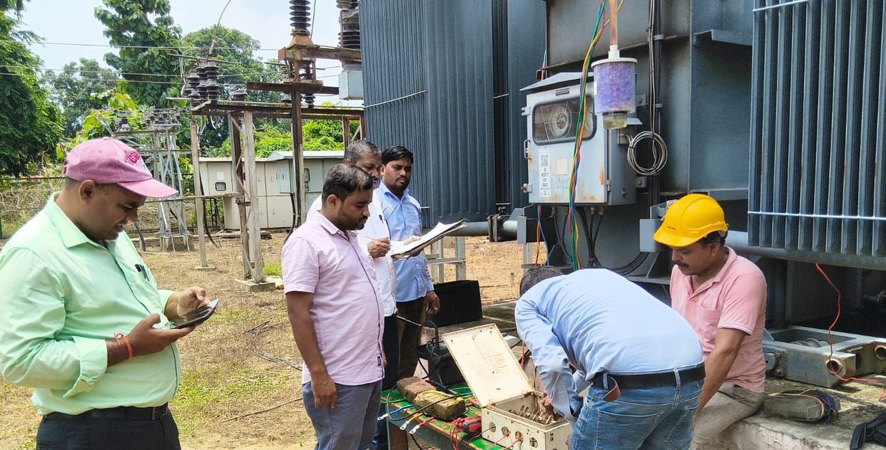 Power supply to half the city was out for four hours for equipment repairs