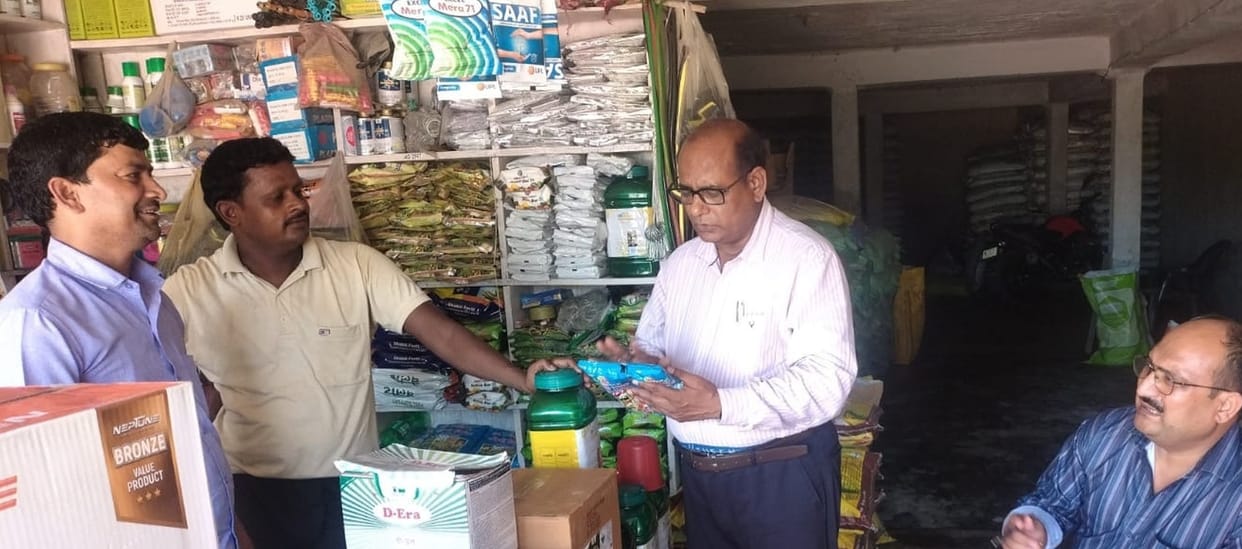 Seven samples collected from fertilizer shops; licenses of three suspended