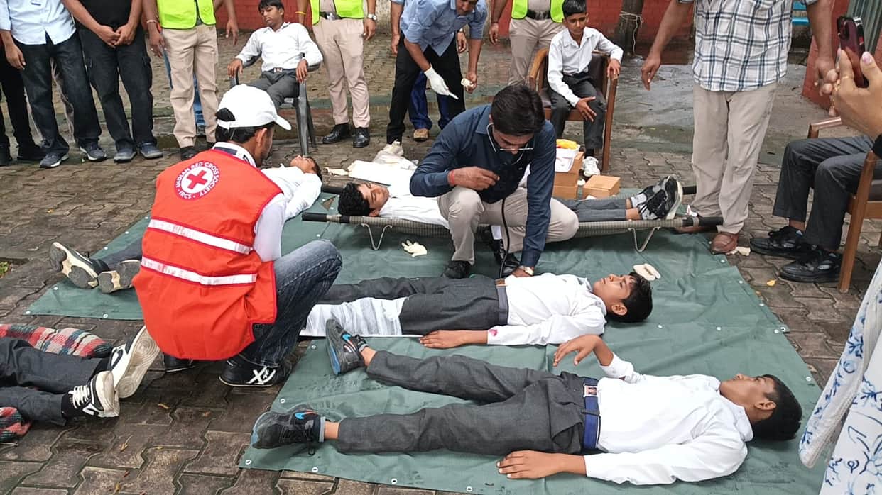 Mock drill to assess disaster preparedness