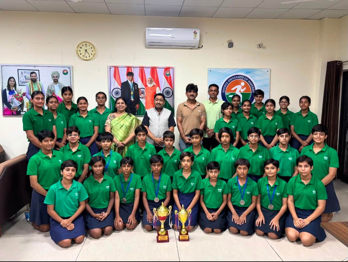 Motilal Nehru Sports School hoisted its flag in CBSE competitions