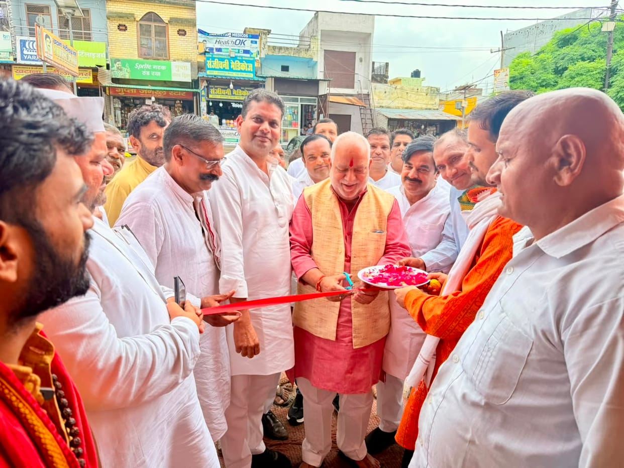 Kanwar service camp inaugurated in Hasanpur Kalan