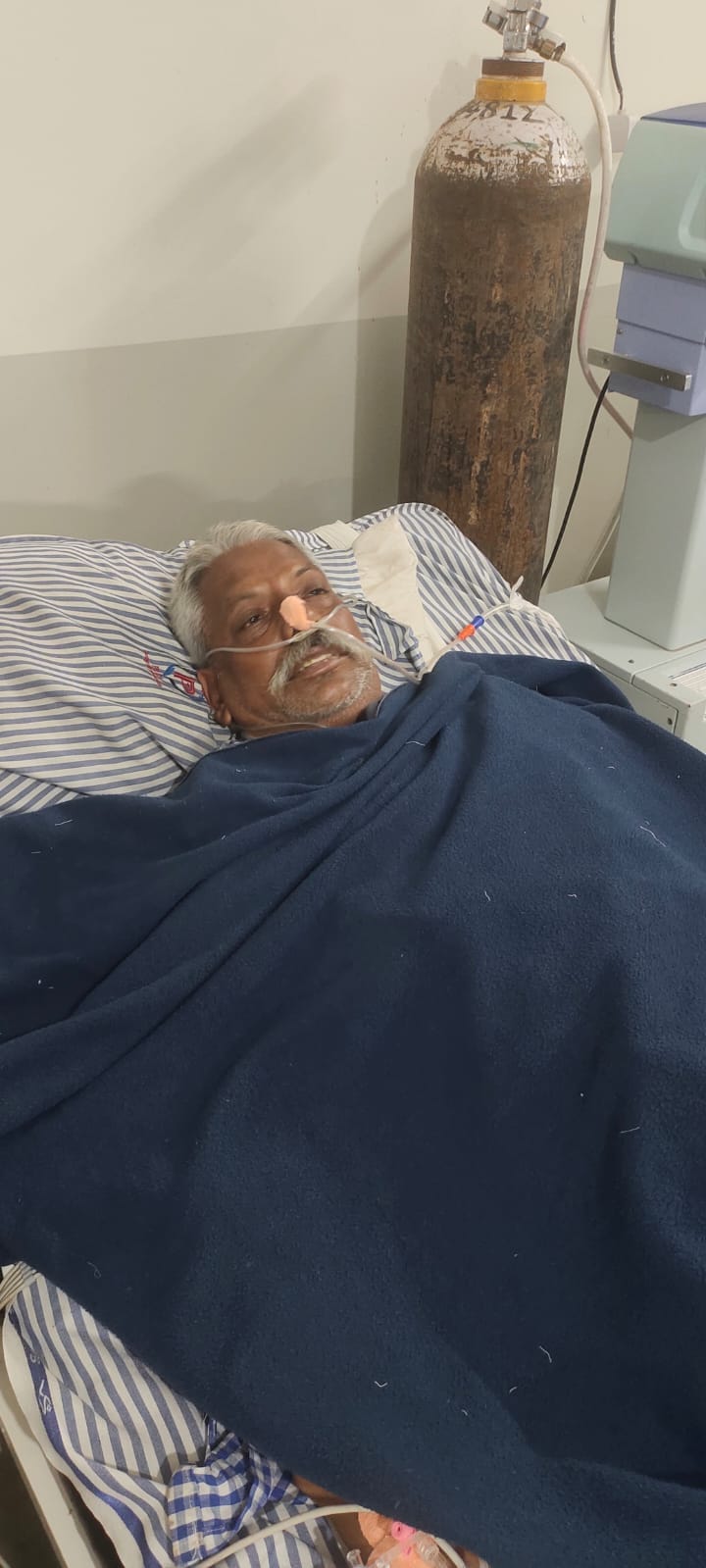 अस्पताल में भर्ती सरपंच