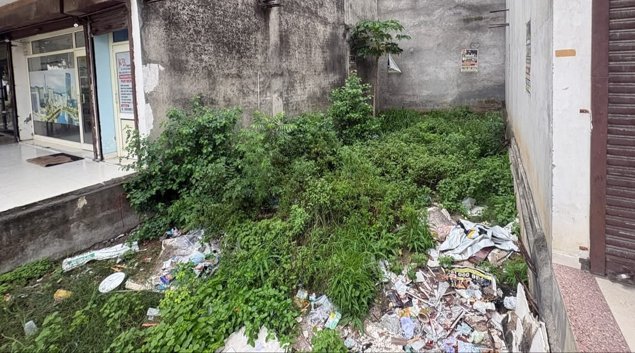Fear of disease spreading from garbage heaps on 55,000 vacant plots in the city