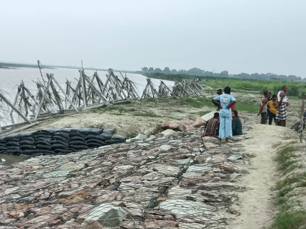 Dighiya Nala two cm below danger mark; concern rises in riverside villages.
