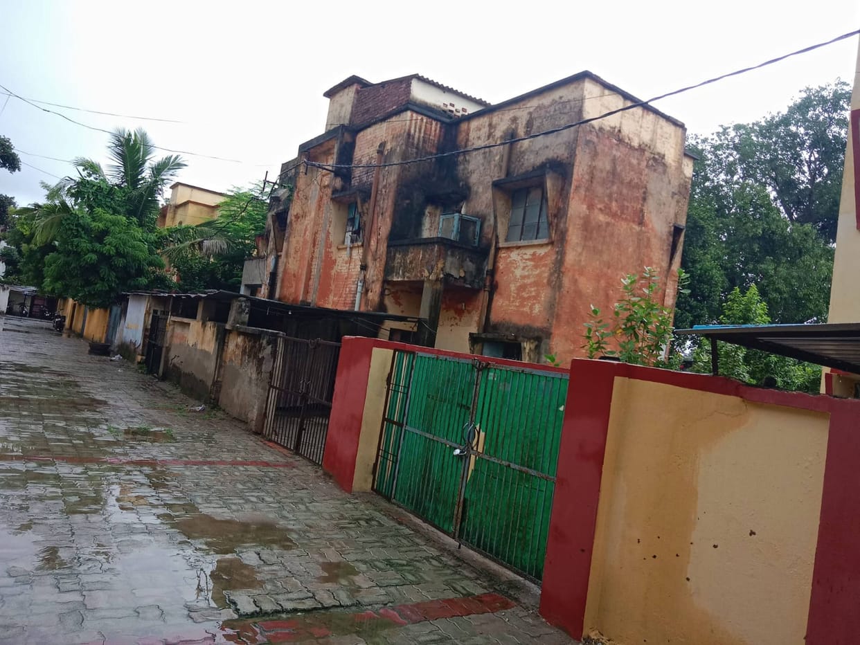 With every rainfall comes the looming threat of death; life is being spent in the shadow of dilapidated buildings